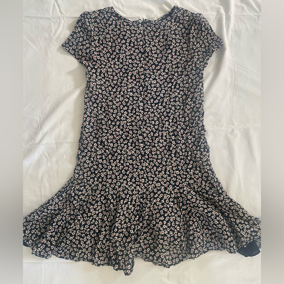 Polo Ralph Lauren Girls Floral Print Short Sleeve Dress - Picture 2 of 3